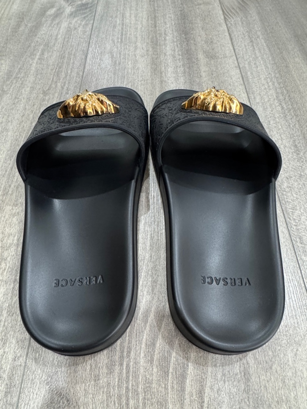 Versace Rubber Sliders - Picture 7 of 11